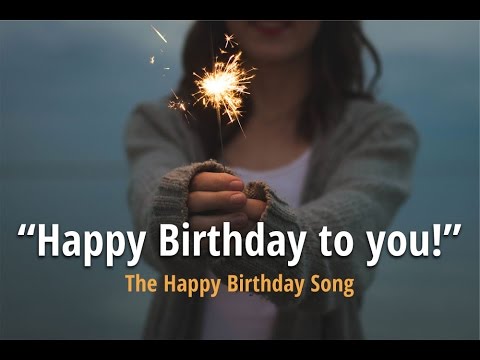 Happy Birthday to you - The Birthday Song Karaoke!