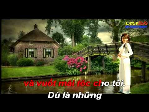 KARAOKE HẬN TÌNH TRONG MƯA Nhạc Nhật Lời Việt Phạm Duy Tone Nam