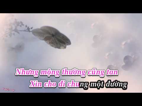 CHUYỆN TÌNH MỘNG THƯỜNG KARAOKE - Quang Nguyễn & An Bình