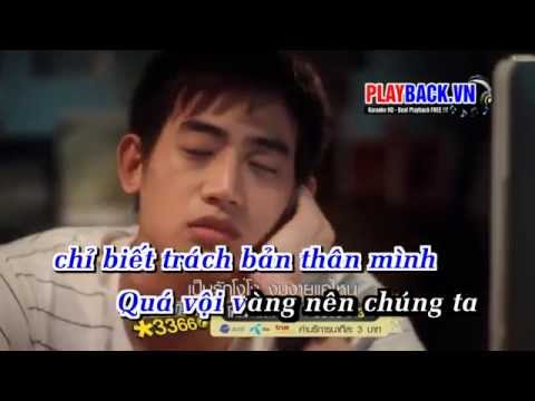 [ Karaoke HD ] Vội Vã Yêu Nhau Vội Vã Rời  Phu Phạm  ft Trâm Nguyễn