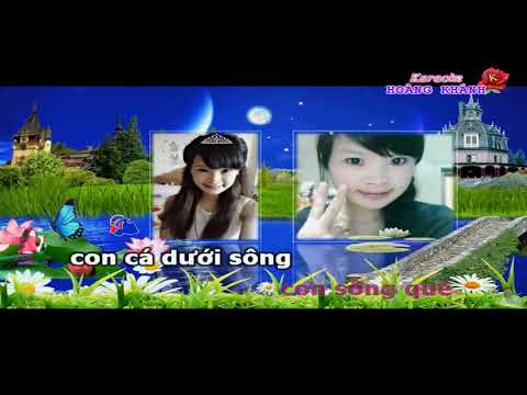 Khúc Hát sông quê - Karaoke [song ca]  (mới)