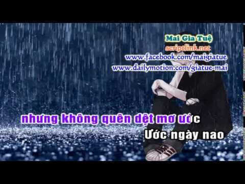 DEM BUON TINH LE (karaoke nhac song)