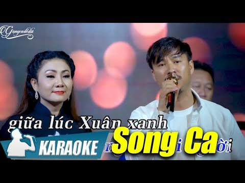 Trăm Năm Bến Cũ Karaoke Song Ca - Quang Lập & Thúy Hà
