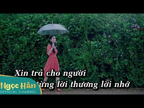 Karaoke Xin Trả Cho Anh Beat Chuẩn  || Ngọc Hân Official