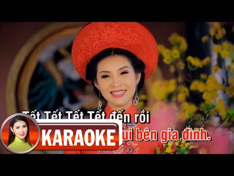 Karaoke Ngày Tết Quê Em - Mai Lệ Quyên | Karaoke Beat Gốc