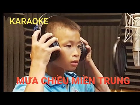 Mưa Chiều Miền Trung Karaoke Nguyễn Quốc Linh NHạc Chuẩn