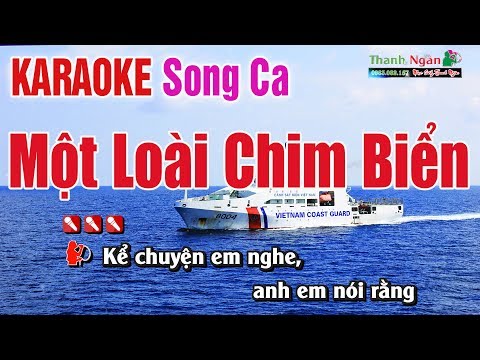 Một Loài Chim Biển Karaoke Song Ca - Nhạc Sống Thanh Ngân