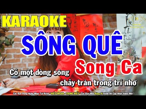 Karaoke Sống Quê Song Ca Nhạc Sống | Trọng Hiếu