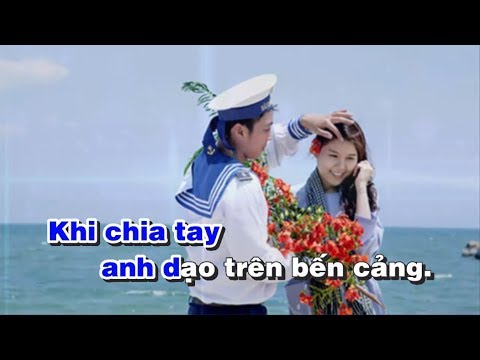 Chút Thư Tình Của Người Lính Biển Karaoke Biển một bên - Sáng tác Phan Huỳnh Điểu
