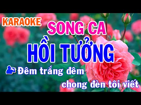 Karaoke Hồi Tưởng Song Ca Nhạc Sống l Karaoke NTN
