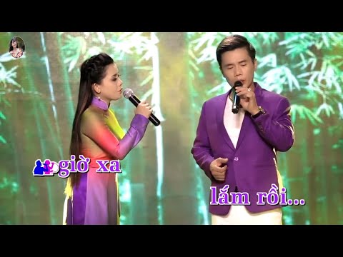 KARAOKE - Giờ Xa Lắm Rồi | Beat Song Ca Hồng Quyên Lê Minh Trung