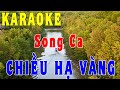 Chiều Hạ Vàng - Karaoke [Song Ca]