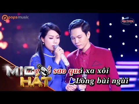 Hai Phương Trời Một Nỗi Nhớ | Đinh Thiên Hương ft Quang Đại | Karaoke