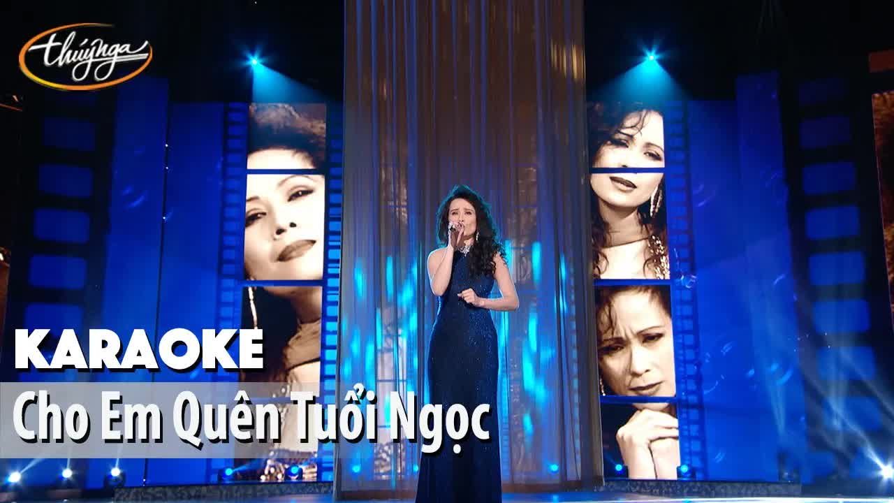 Karaoke | Cho Em Quên Tuổi Ngọc (Ngọc Hương)