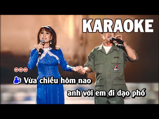 Karaoke | Giọt Buồn Không Tên - Giang Tử & Phương Hồng Quế | Tone Song Ca Nam Nữ