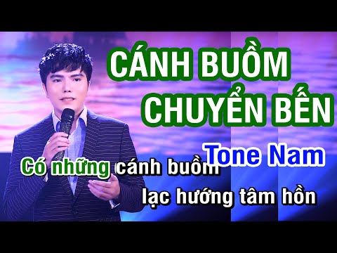 Cánh Buồm Chuyển Bến (Karaoke Beat Gốc) Tone Nam (Em) | Trạng Lê | Nhan KTV