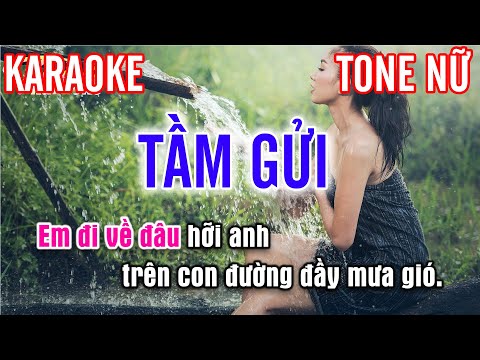 Karaoke | Tầm Gửi | Tone Nữ thấp | Tuyết Nhi Karaoke