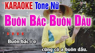 Buôn Bấc Buôn Dầu Karaoke Tone Nữ | Âm Thanh Tách Nhạc 2Fi - Nhạc Sống Thanh Ngân