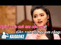 Karaoke Thư Tình Em Gái Tone Nữ Thu Hường | Karaoke Giọng Ca Để Đời