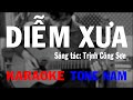 Diễm Xưa - Karaoke Guitar - Tone Nam