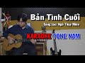 Bản Tình Cuối - Tone Nam - Karaoke Beat Guitar - Karaoke NBC