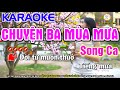 Chuyện Ba Mùa Mưa Karaoke Nhạc Sống Song Ca ( Beat Chuẩn ) - Bến Đợi Karaoke