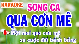 Qua Cơn Mê Karaoke Song Ca Nhạc Sống - Phối Mới Dễ Hát - Nhật Nguyễn