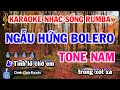 Karaoke Nhạc Sống Ngẫu Hứng Bolero - Rumba Vip Phối Mới Nhất 2022 (Tone Nam)