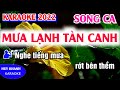 Karaoke Mưa Lạnh Tàn Canh Song Ca - Nhạc Sống Phối Mới 2022 | Huy Khanh Organ