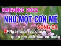 Như Một Cơn Mê Karaoke Song Ca Nhạc Sống - Phối Mới Dễ Hát - Nhật Nguyễn