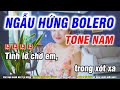 Karaoke Ngẫu Hứng Bolero - Nhạc Sống Tone Nam Dễ Hát | Karaoke Phi Long