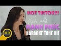 Karaoke Beat Chuẩn | Ngôi Nhà Hạnh Phúc Hot Tik Tok || Karaoke Tone Nữ (G#m)