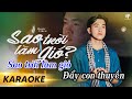 Karaoke Sao Trời Làm Gió - Nal | Lâm Hoài Phong Cover