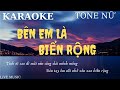Karaoke Bên Em Là Biển Rộng - Tone Nữ - Live Music #21