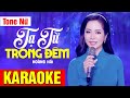KARAOKE Tạ Từ Trong Đêm - Hoàng Hải | Tone Nữ | Võ Hoàng Karaoke