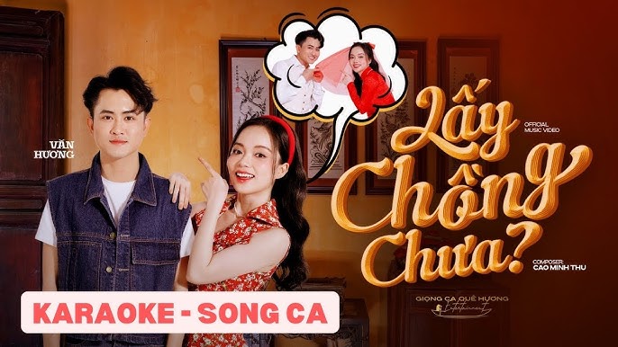 KARAOKE LẤY CHỒNG CHƯA | SONG CA | VĂN HƯƠNG ft HIỀN NGÂN